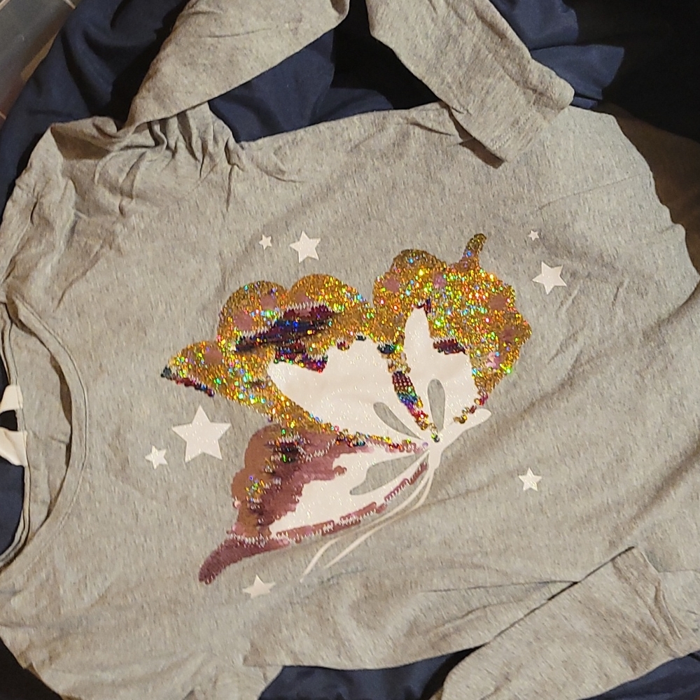 Gap kids XL gray long sleeved T-shirt